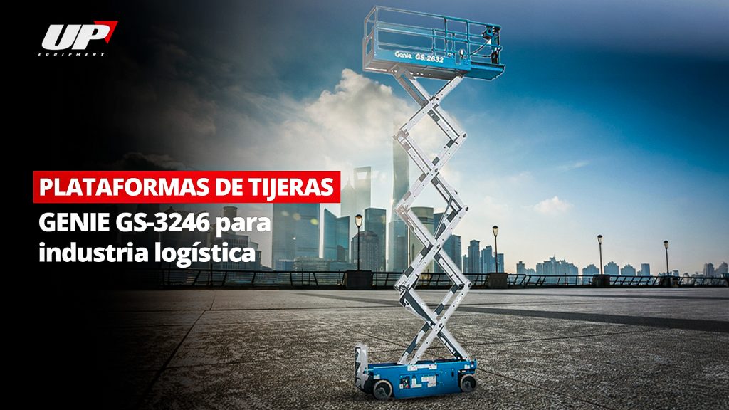 Plataformas de tijeras GENIE GS-2632 en centros logísticos